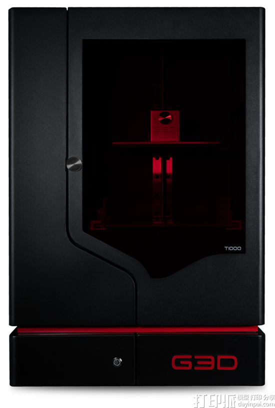 G3D公司最新的SLA 3D打印机T-1000登陆众筹 早鸟价1800美元起