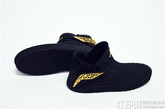 工业设计师创作出全3D打印的运动鞋和高跟鞋 华丽而优雅