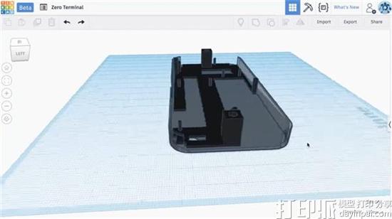 no-d-e.net推出采用3D打印外壳的树莓派手持式Linux设备