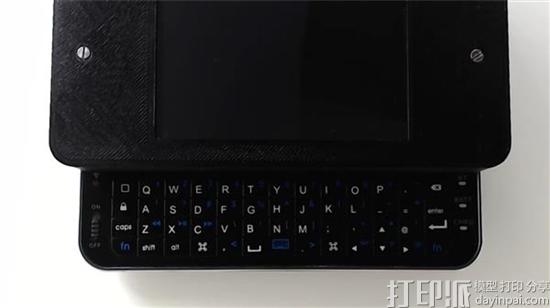 no-d-e.net推出采用3D打印外壳的树莓派手持式Linux设备