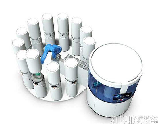 Coobx推出LIFTcell系列3D打印生产线系统 可连接和自动操作12台树脂3D打印机