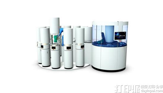 Coobx推出LIFTcell系列3D打印生产线系统 可连接和自动操作12台树脂3D打印机