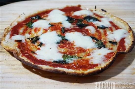 3D打印食品公司BeeHex将与Cali’Flour合作推出3D打印素食匹萨 3D打印食品公司BeeHex将与Cali’Flour合作推出3D打印素食匹萨