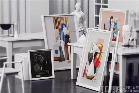 让名画立体起来 艺术家推出3D打印版“毕加索画作”