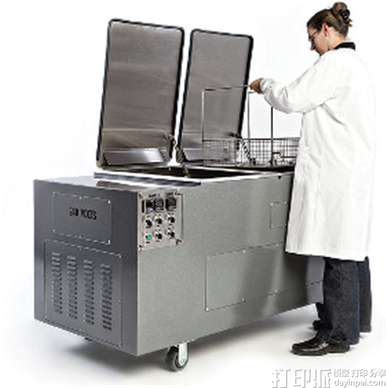 Omegasonics的超声波技术让3D打印件的后处理更快、更简单