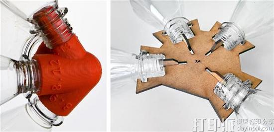 德国开发出将3D打印桁架和塑料瓶结合制作家居用品的软件TrussFab