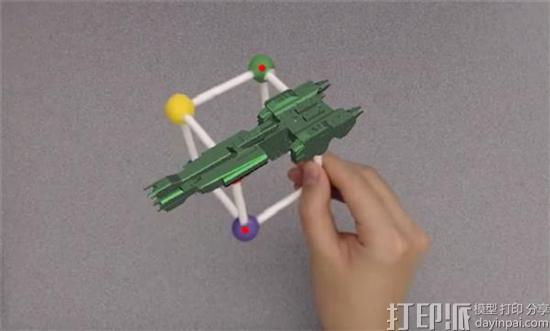 研究人员推出快速操纵虚拟3D对象的3D打印6DoF控制器