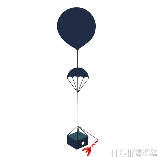 为庆祝新机发布 Tripodmaker将一个自制3D打印火箭送入平流层