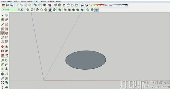 建模教程：使用SketchUp软件设计一个茶几3D模型