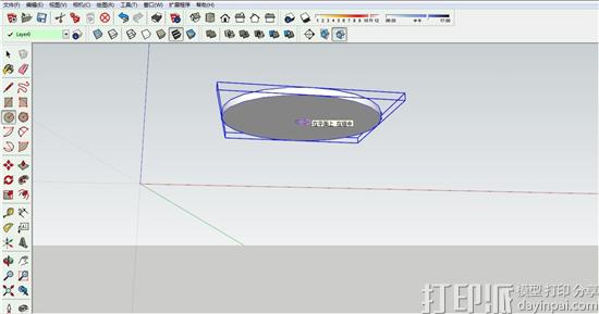 建模教程：使用SketchUp软件设计一个茶几3D模型