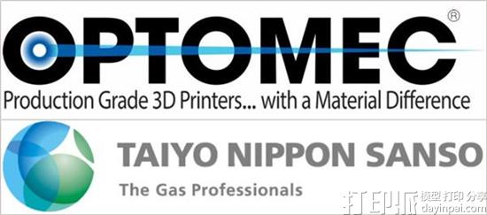 金属3D打印机制造商Optomec与日本气体供应商TNSC达成战略联盟