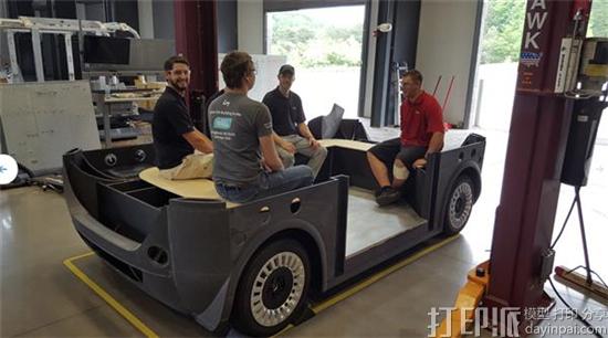 Local Motors公司的3D打印物联网无人驾驶电动巴士Olli即将实现量产 Local Motors公司的3D打印物联网无人驾驶电动巴士Olli即将实现量产