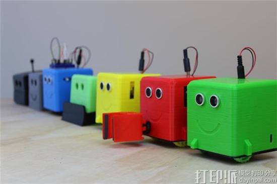 Slant公司推出3D打印机器人LittleBot 专为孩子打造的STEM学习工具