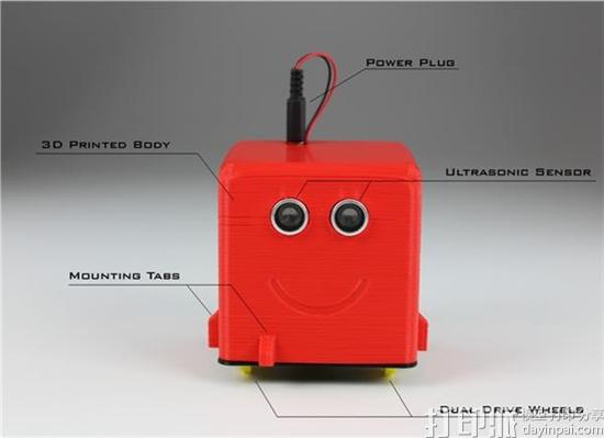 Slant公司推出3D打印机器人LittleBot 专为孩子打造的STEM学习工具