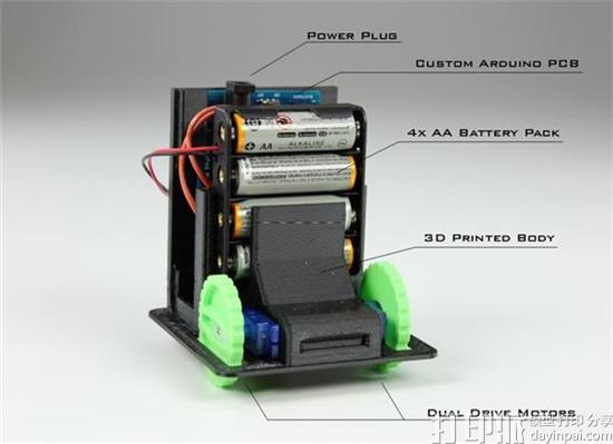 Slant公司推出3D打印机器人LittleBot 专为孩子打造的STEM学习工具