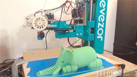 开源机器人臂Evezor登陆Kickstarter众筹 3D打印、焊接、铣削等无所不能