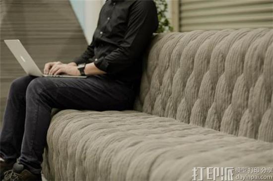 泰国设计师用混凝土3D打印出怀旧风格的花园家具系列