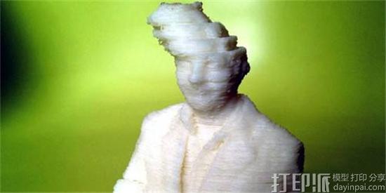 3D打印模型的中部有几层错位了是什么原因？