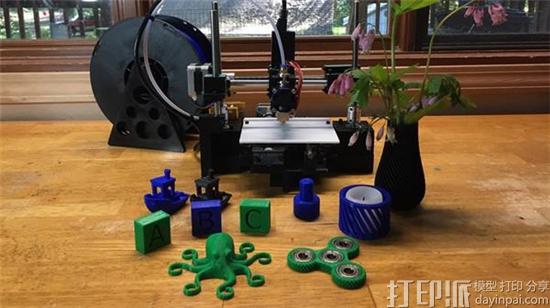 带WiFi连接和自动调平功能的BuildOne 3D打印机开放众筹