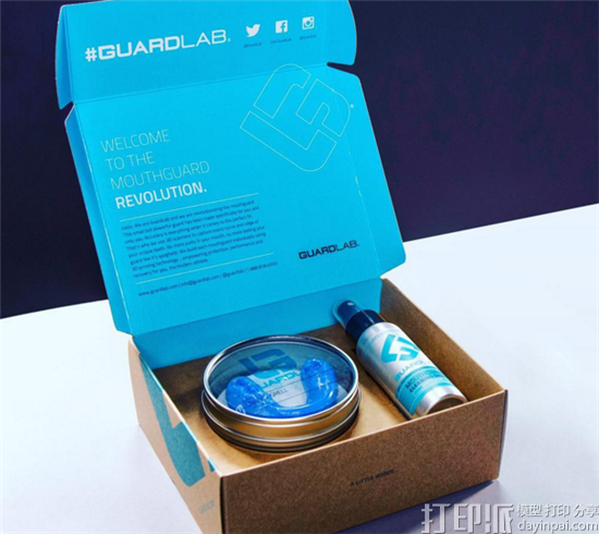 GuardLab与爱国者联盟达成合作 为学生运动员定制3D打印护牙托