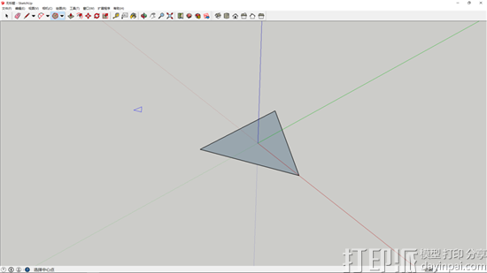 SketchUp软件建模教程：绘制一个蘑菇云的3D模型