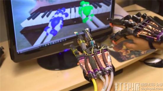 加州大学科学家用软机器人技术和3D打印开发出神奇的VR触觉手套