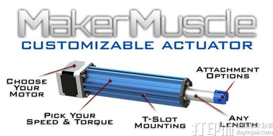 Deezmaker公司推出可定制的作动器Deezmaker 正在众筹中