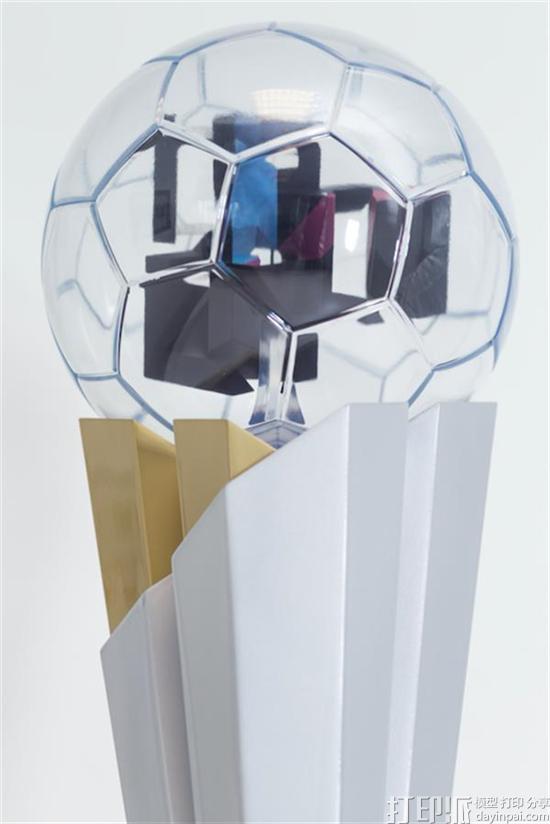 3DTrophyFactory为PES联赛世界总决赛制造3D打印奖杯