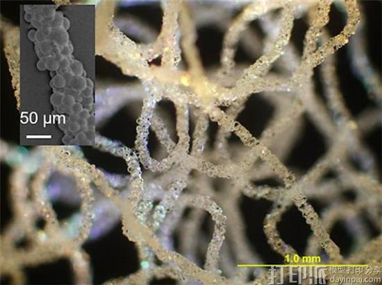 科学家开发出采用两种材料形态的的创新性硅胶3D打印方法