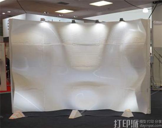 为庆祝伦敦建筑节 WASP 3D打印出一个数学设计的墙体雕塑
