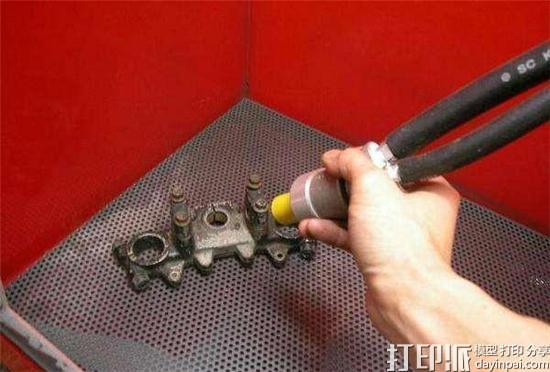 3D打印金属零件用喷砂方法进行后处理有什么好处？