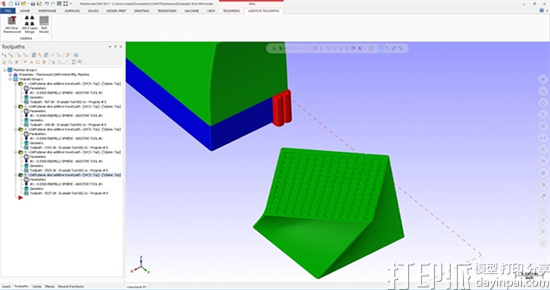 Thermwood为其3D打印软件LSAM Print3D添加并行打印功能