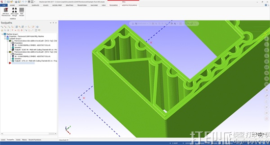 Thermwood为其3D打印软件LSAM Print3D添加并行打印功能