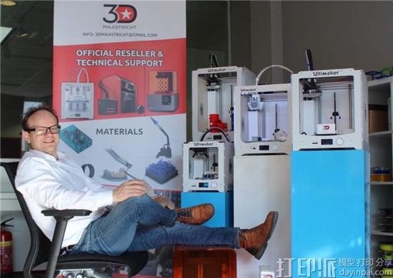3D Maastricht总经理Noel Daemen谈未来五年3D打印的发展方向