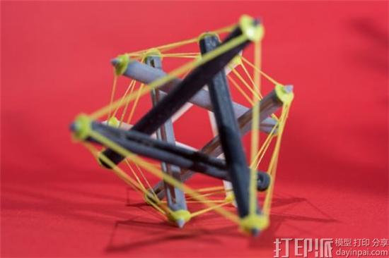 研究人员开发出通过控制温度使物体结构拉伸的新型3D打印技术