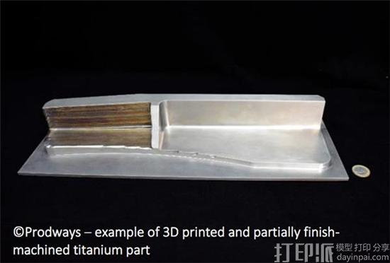 Prodways的新RAF金属3D打印工艺可快速制造大型低成本钛航空件