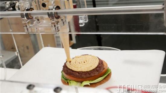 3D打印食物是怎么打印出来的？