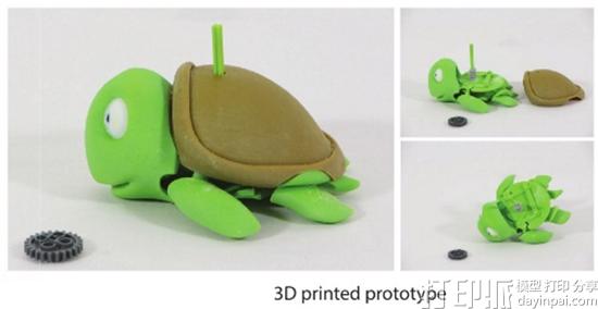 全新建模方法：一个机械模板+各种不同形状=完整的3D打印模型