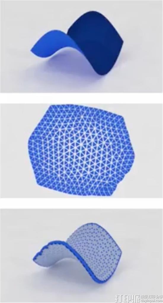 奥地利研究人员开发出将2D模板自动变形成3D模型的新3D打印技术