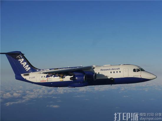 英国著名航空航天公司GKN研发的3D打印光学冰探测器探头成功试飞