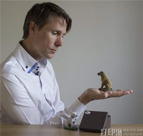 纪念宠物新方式：借助照片制作出爱宠的3D打印全彩雕塑