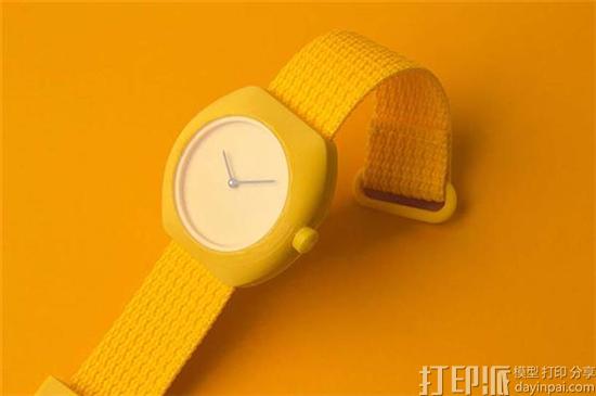 设计工作室Notaroberto-Boldrini推出了新一代3D打印手表Watch.step