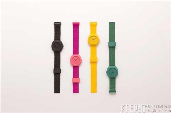 设计工作室Notaroberto-Boldrini推出了新一代3D打印手表Watch.step