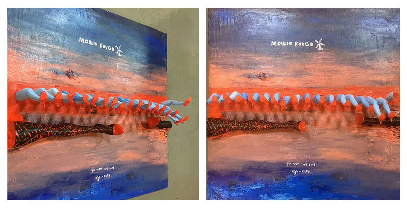  3D打印碰撞传统油画，引爆炫彩视觉体验