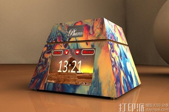 起床不再难！ 让这款采用3D打印外壳的闹钟来叫醒你