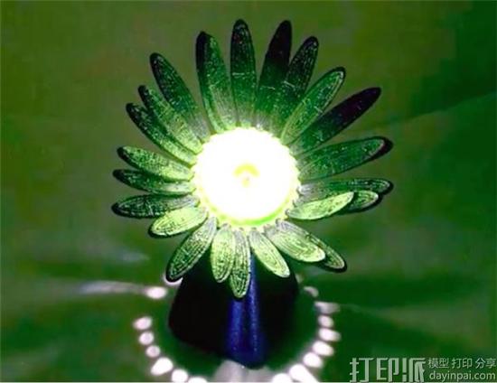 研究人员开发出在光线照射下会自动绽放的3D打印花 