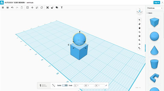 在所有的入门级3D打印建模软件中，123D有哪些独特优势？