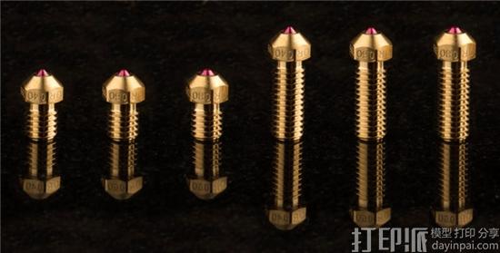 3DVerkstan发布Olsson Ruby喷嘴的新尺寸和High Output版本