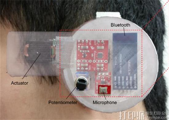 研究员开发出可实时检测人体核心温度的3D打印耳戴式传感器