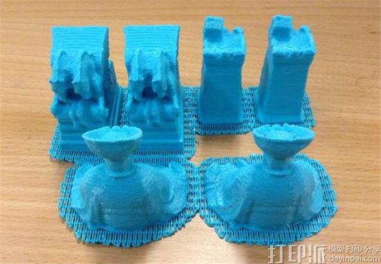 在3D打印软件中设置Raft和Brim分别有什么效果？